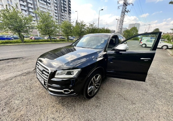 Audi SQ5 cena 124999 przebieg: 130000, rok produkcji 2016 z Warszawa małe 631